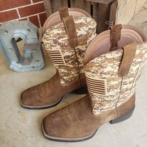 Mens patriotic boots